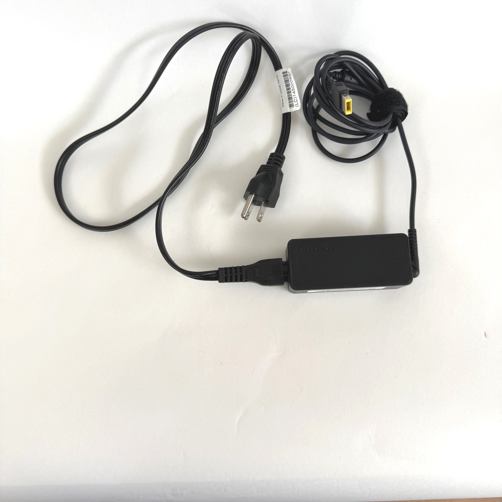 Lenovo Laptop Charger 20V 2.25A 45W AC Adapter Yellow Tip Genuine OEM